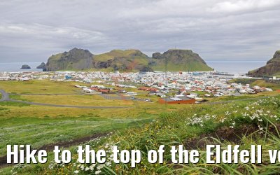 Hike to the top of the Eldfell volcano, Heimaey 25.08.2017
