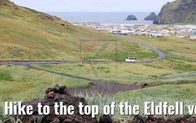 Hike to the top of the Eldfell volcano, Heimaey 25.08.2017