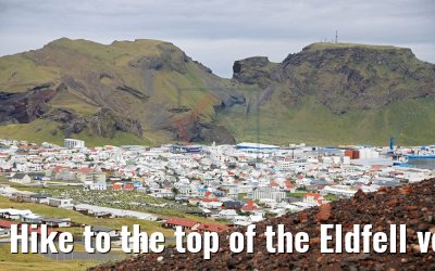Hike to the top of the Eldfell volcano, Heimaey 25.08.2017