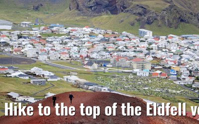 Hike to the top of the Eldfell volcano, Heimaey 25.08.2017