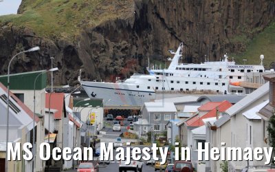 MS Ocean Majesty in Heimaey, Westmännerinseln 25.08.2017