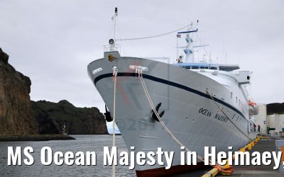 MS Ocean Majesty in Heimaey, Westmännerinseln 25.08.2017