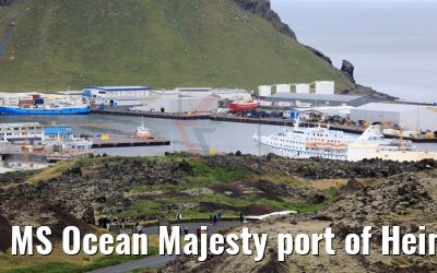 MS Ocean Majesty port of Heimaey 25.08.2017