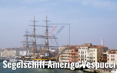 Segelschiff Amerigo Vespucci in Venedig 17.10.2017