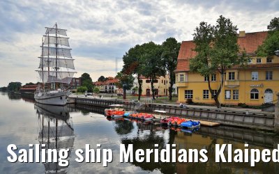Sailing ship Meridians Klaipeda 16.07.2018