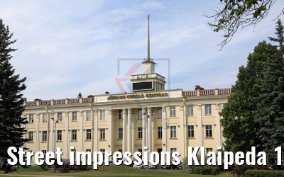 Street impressions Klaipeda 16.07.2018