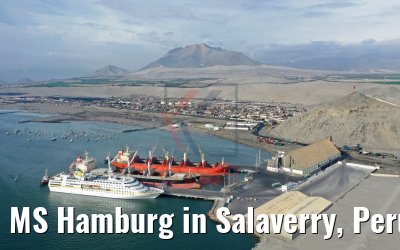 MS Hamburg in Salaverry, Peru 07.02.2019