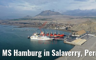 MS Hamburg in Salaverry, Peru 07.02.2019