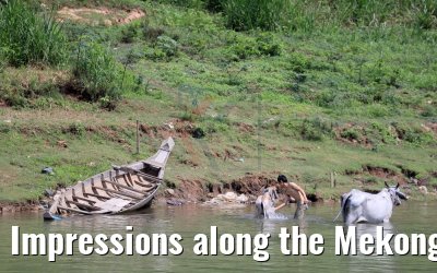 Impressions along the Mekong River 14.04.2017