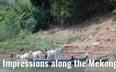 Impressions along the Mekong River 14.04.2017