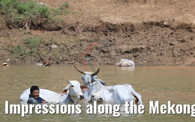 Impressions along the Mekong River 14.04.2017