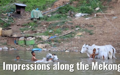 Impressions along the Mekong River 14.04.2017