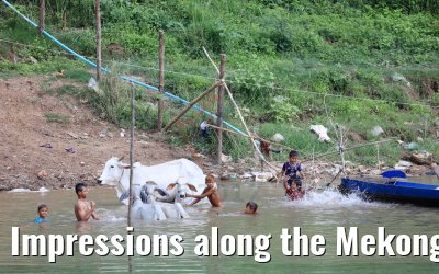 Impressions along the Mekong River 14.04.2017