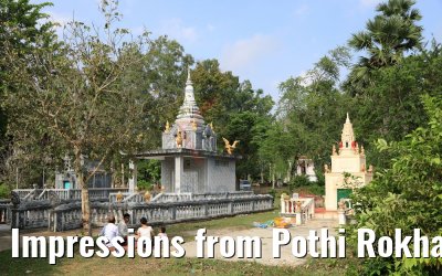Impressions from Pothi Rokha Ram Pagoda, Kampong Tralach 14.04.2017