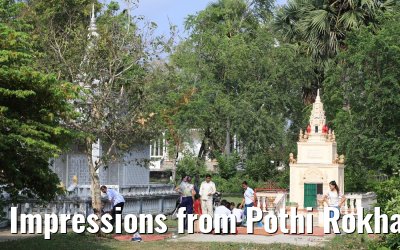 Impressions from Pothi Rokha Ram Pagoda, Kampong Tralach 14.04.2017