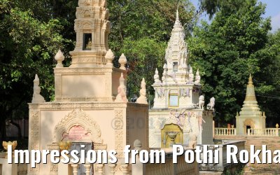 Impressions from Pothi Rokha Ram Pagoda, Kampong Tralach 14.04.2017