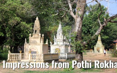 Impressions from Pothi Rokha Ram Pagoda, Kampong Tralach 14.04.2017