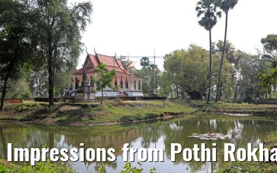 Impressions from Pothi Rokha Ram Pagoda, Kampong Tralach 14.04.2017