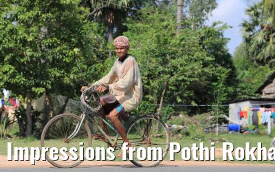 Impressions from Pothi Rokha Ram Pagoda, Kampong Tralach, Cambodia 14.04.2017