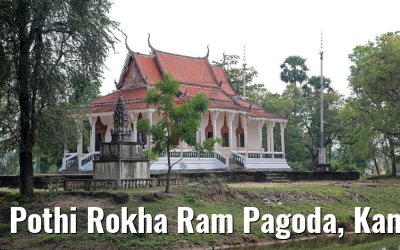 Pothi Rokha Ram Pagoda, Kampong Tralach, Cambodia 14.04.2017