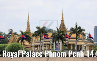 Royal Palace Phnom Penh 14.04.2017
