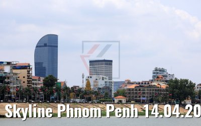 Skyline Phnom Penh 14.04.2017