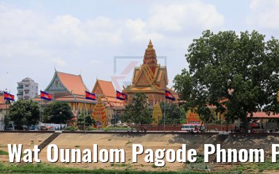 Wat Ounalom Pagode Phnom Penh 14.04.2017
