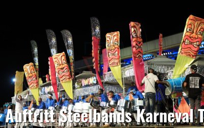 Auftritt Steelbands Karneval Trinidad 10.02.2018