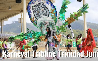 Karneval Tribüne Trinidad Juniorparade 10.02.2018