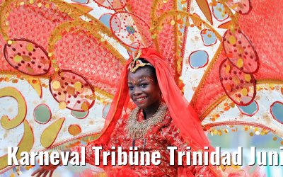 Karneval Tribüne Trinidad Juniorparade 10.02.2018