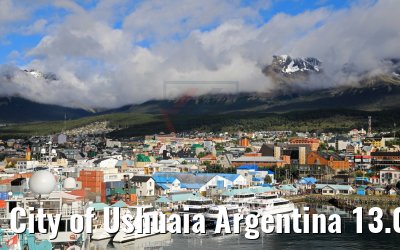 City of Ushuaia Argentina 13.01.2017