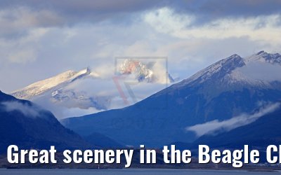 Great scenery in the Beagle Channel 13.01.2017