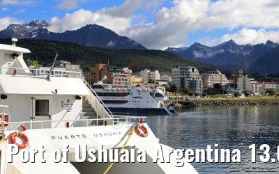 Port of Ushuaia Argentina 13.01.2017