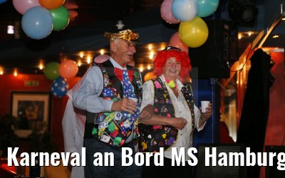 Karneval an Bord MS Hamburg 06.02.2016