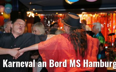 Karneval an Bord MS Hamburg 06.02.2016