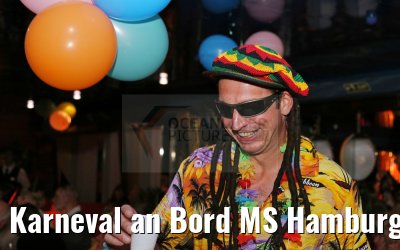 Karneval an Bord MS Hamburg 06.02.2016