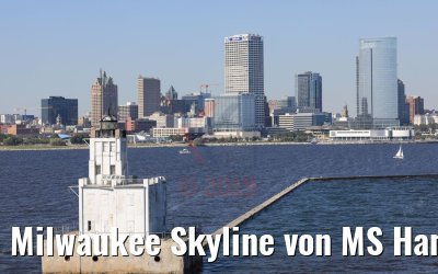 Milwaukee Skyline von MS Hamburg aus 08.10.2019
