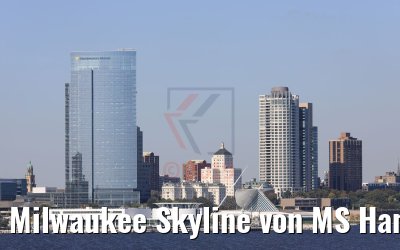 Milwaukee Skyline von MS Hamburg aus 08.10.2019