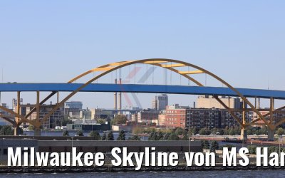 Milwaukee Skyline von MS Hamburg aus 08.10.2019