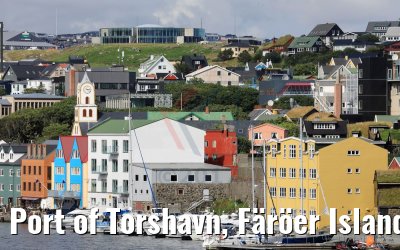 Port of Torshavn, Färöer Islands 26.08.2017