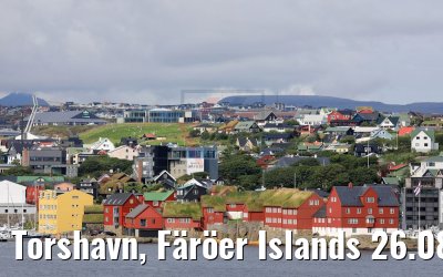 Torshavn, Färöer Islands 26.08.2017