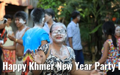 Happy Khmer New Year Party Kampong Cham, Cambodia 15.04.2017