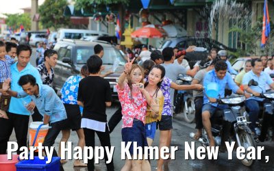 Party Happy Khmer New Year, Kampong Cham 15.04.2017
