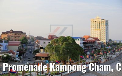 Promenade Kampong Cham, Cambodia 15.04.2017