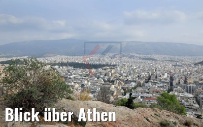 Blick über Athen