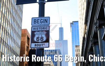 Historic Route 66 Begin, Chicago 09.10.2019