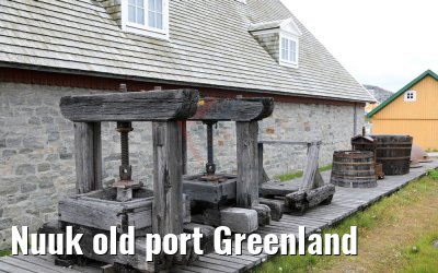 Nuuk old port Greenland