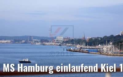 MS Hamburg einlaufend Kiel 18.07.2018