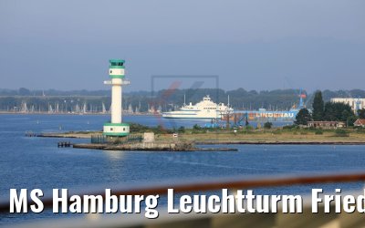 MS Hamburg Leuchtturm Friedrichsort Kiel 18.07.2018