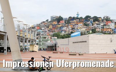 Impressionen Uferpromenade Guayaquil, Ecuador 09.02.2019